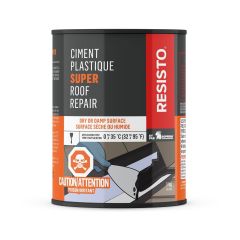 Ciment plastique Super, surface sèche ou humide, 1 kg