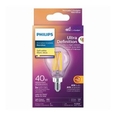 Ampoule DEL A15 WarmGlow Ultra Definition, 40 W, blanc doux