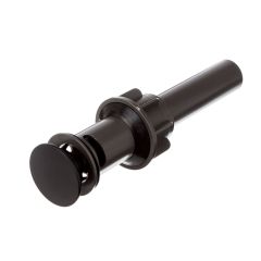 Push-Down/Pop Up Drain - Matte Black