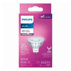 Ampoule DEL MR16 en verre , 20 W, blanc brillant