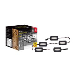 Lampe de travail à DEL intégrées, guirlande lumineuse 50', 55 W, 5 500 l, 3 000 K, blanc doux