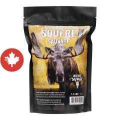Minéraux pour orignal Soufre Sauvage, 1,7 lb