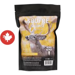 Minéraux pour chevreuil Soufre Sauvage, 1,7 lb