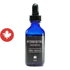 Leurre Interdigital de chevreuil, mâle mature, 60 ml