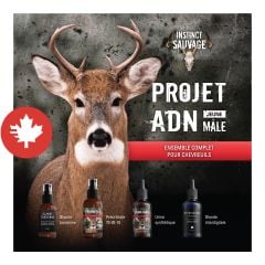 Ensemble complet pour jeunes chevreuils mâles Projet ADN, 210 ml