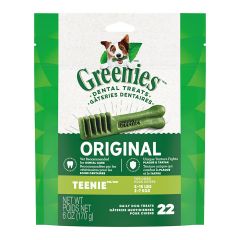 Gâteries dentaires  avec vitamines, minéraux et nutriments, Teenie, pour chiens 2 à 7 kg, 170 g