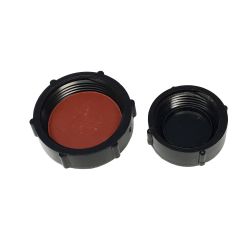 Bouchon fileté en ABS DWV de siphon en P, 2/pqt, 1 5/16" et 1 5/8"