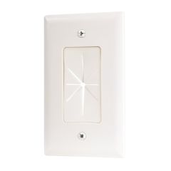 RCA Premium Video Passthru Wall Plate