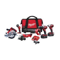 Ensemble de 6 outils sans fil M18 lithium-ion, 18 V