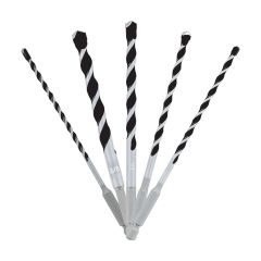 Multi-Material Carbide Tipped Hammer Drill Bit Set - 5 Pcs