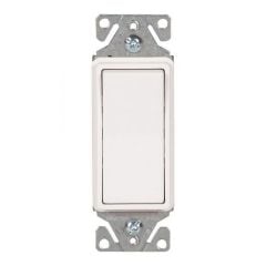 Interrupteur décoratif illuminé, 15 A, 120/277 V, unipolaire