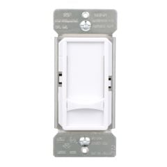 Interrupteur gradateur universel, 600 W, blanc