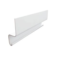 Moulure de base, PVC, 10', blanc