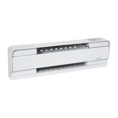 Plinthe électrique, Brava, 300 W, blanc, 22" x 5,75" x 2,88"