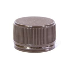 Jug Cap - Plastic - Brown - 28 mm - 12/Pkg