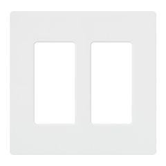 Screwless Wallplate - Claro - Souble - White