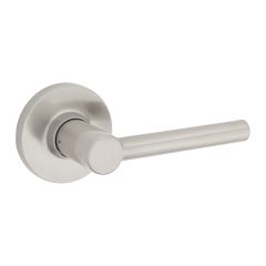 Levier pour porte de passage, Reminy, nickel-satin