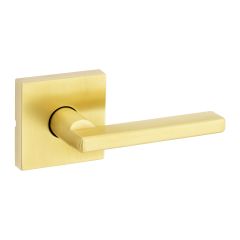 Levier pour porte de passage, Halifax, laiton satin