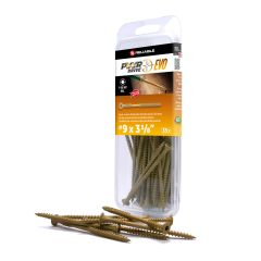 Vis T25, PWR Drive Evo, brun, #9 x 3 1/8", 35/pqt