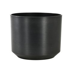 Cache-pot, Bari, intérieur, noir, 25 cm