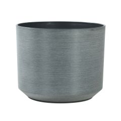 Cache-pot, Bari, intérieur, gris, 25 cm