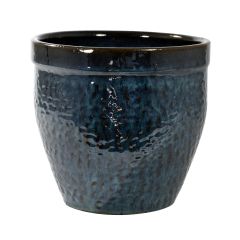 Ensemble cache-pots, Brussino, intérieur, bleu, 3 mcx