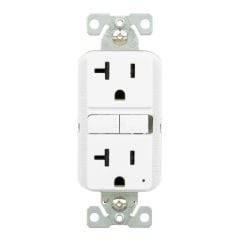 Prise électrique Eaton DDFT 20A 125V, inviolable, style décorateur, noir