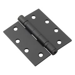 Charnière à bille, noir, 3/pqt, 4 1/4"