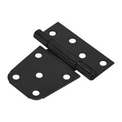 Penture rectangulaire en T, noir, 3"