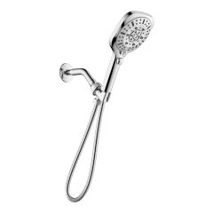 Combiné douchette - 8 fonctions - chrome, 2 mcx
