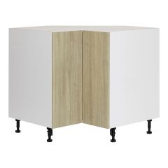 Base Corner 2 Doors - Sheer Beauty - Wood - 36" x 34 3/4" x 24"