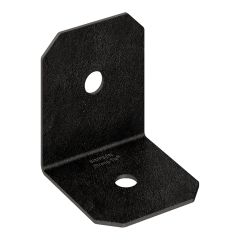Équerre, OA AV, 90D, noir, 4"