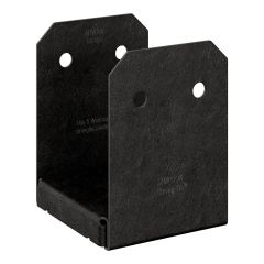 Base de poteau ZMAX, OA AV, noir, 6" x 6"