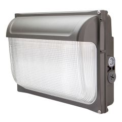 Luminaire mural à DEL, gris, 100-347 V, 100-120 W