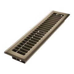 Floor Register - Chocolate - 2 1/4" x 12"