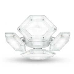 Lumière de garage Quad Burst, 5500 Lumens, LED, 4 Panels