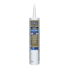 Silicone pour portes et fenêtres, blanc, 298 ml