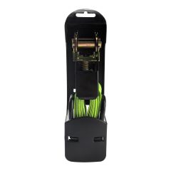 Sangle à cliquet, noir - vert, 1" x 15’