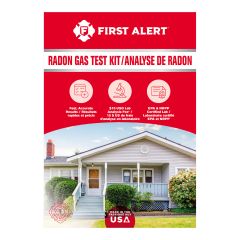 Kit d'analyse de radon, rouge