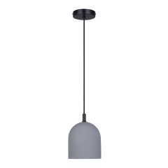 Luminaire suspendu Cimentia, 6", gris