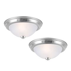 Flushmount – Xion - Brushed Nickel – 11” – 2/pkg