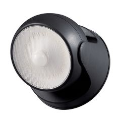 Lumière de sécurité, DEL, à piles, noir
