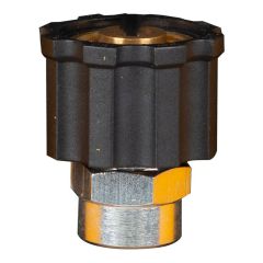Adaptateur, FNTP x Femelle, M22, gris/noir, 3/8"