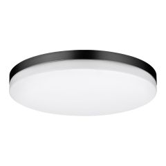 Orelis LED Flush Mount Ceiling Light – 3 CCT – 11" – Black – 2/pkg