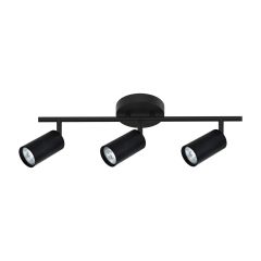 Rail, 3 lumières, Flarym, noir, 50 cm x 15 cm