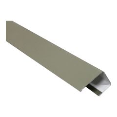 Moulure en J pour parement, 1" x 10', toundra