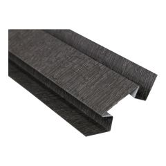 Coin intérieur pour parement, 1" x 10', charbon