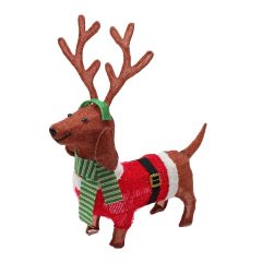 Light-Up Reindeer Dog - LED - 24"x19"