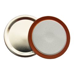1-Piece Mason Jar Lids, Regular Mouth, D68 mm, 12/Pkg