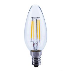 Ampoules DEL, type C, blanc doux, 4,5 W, 2/pqt